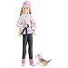 Taylor Angelique in Pink English Riding Outfit with Dog by Only Hearts Club