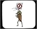 Mouse Pad with bug, spray, pesticides, insect, cricket, grasshopper
