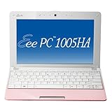 ASUS Eee PC Seashell 1005HA-MU17-PI 10.1-Inch Pink Netbook - 8.5 Hours of Battery Life (Windows 7 Starter)