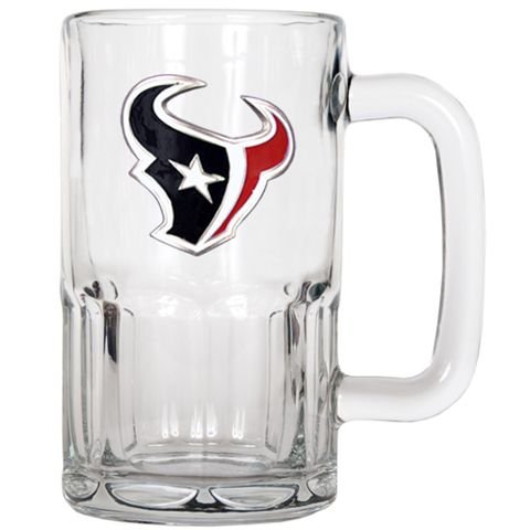 Houston Texans Large Glass Beer Mug