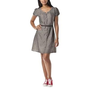 Buy Converse® One Star® Ladies Doubleweave Chambray Kira Dress - Grey by Converse One Star
