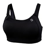 Moving Comfort Womens Fiona Bra,Black,32B