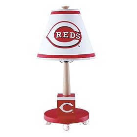 Guidecraft MLB Cincinnati Reds Table Lamp