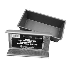 Chicago Metallic Professional Nonstick Meatloaf Set 2 pc. by Chicago Metallic
