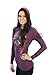 Harley-Davidson Womens Purple Angel Wings Hooded Long Sleeve