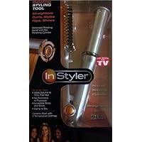 The Original Instyler Hair Straightener + Amika Shampoo with Organic Olive Oil