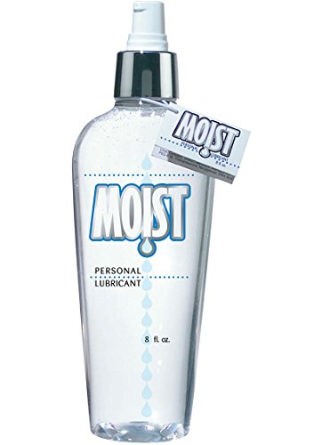 Pipedream Moist Water Based Personal Sex Lubricant Lube Size 8 Fl Oz / 235 Ml