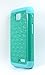 Thousand Eight(TM) For LG Optimus L70 Diamond Studded Silicone Rubber Skin Hard Case + [FREE LCD Screen Protector Shield(Ultra Clear)+Touch Screen Stylus] (Diamond Teal/Green)