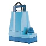 Little Giant 5-MSP, 1/6 HP, 1200 GPH - Submersible Utility Pump, 25' power cord (505025)