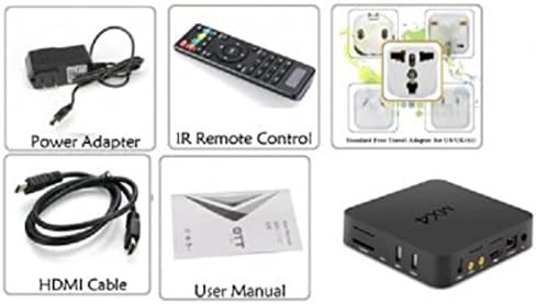 MX4 Quad Core Android TV Box - Wi-Fi, Bluetooth, RK3229, 1GB RAM, 8GB ROM, 4K Support, Kodi 15.2, 4 USB Ports