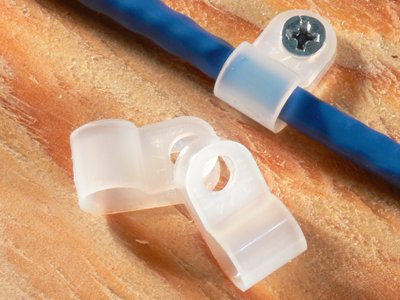 1/4 Inch Cable Clamp - 100 Pack