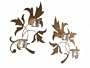 Grand Leaf Votive Sconce - Gold