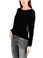 Mavi Blusa Chiffon Back (Negro)