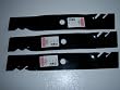 3 Gator 3-In-1 Mulching blades to replace John Deere M115495, M113517, M76466 blades. (Set of 3)