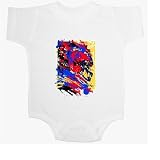Football is Art - Sports and Games Baby Onesie