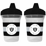 Baby Fanatic 143385 Oakland Raiders Sippy Cups 2-pack