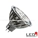 3x1 Watt 12 Volt MR16 CREE XLamp XR-E, 1207