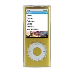 SnapCase for iPod nano 4th Generation (iPod Model Number A1285), Premium Crystal Clear Case