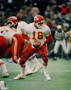 Len Dawson Kansas City Chiefs Signed 8x10 Photo