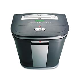 GBC ShredMaster GSM128 Micro-Cut Jam Free Shredder, Black (1758496) by GBC
