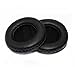 YunYiYi Leather Replacement Foam Ear Pads Pillow Earpads Cushions Cover Repair Parts for JVC Harx700 Harx900 HA-RX700 HA-RX900 Headphones (Black)