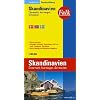 Falk L�nderkarte Skandinavien / D�nemark / Norwegen / Schweden 1:800 000