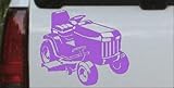 6in X 5.1in Purple -- Lawn Mower Lawn Care Landscaping Business Car Window Wall Laptop Decal Sticker