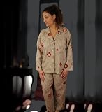 Angelic, 100% Linen Pajamas For Her. A classic must-have for lounging