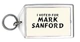 I voted for Mark Sanford Keychain
