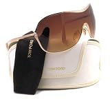 AUTHENTIC TOM FORD SUNGLASSES TF 92 AMBER BEIGE TF92 772 AUTH