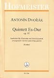 Produkt-Bild: Quintett Es-Dur, op. 97: bearbeitet f&uuml;r Klarinette und Streichquartett / arranged for clarinet and string quartet