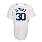 Magglio Ordonez Detroit Tigers Youth Replica Home Jersey (Small)