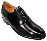 TOTO - V2823 - 3 Inches Taller - Height Increasing Elevator Shoes (Black Dress Shoes)