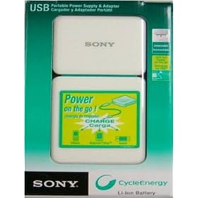 Sony CP-AL USB Portable Power Supply and Adaptor for Lithium Ion Batteries