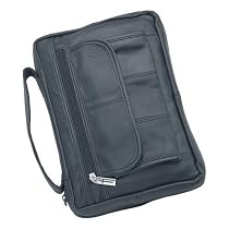 Embassy Lambskin Leather Bible Cover w/ Strap