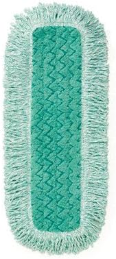 24quot; L Hygen Dust Microfiber Mop Head with Fringe Cut-End in Green