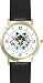 Birman Cat Mom and Kittens with Roses Cat - JP - WATCHBUDDY&reg; DELUXE TWO-TONE THEME WATCH - Arabic Numbers - Black Leather Strap-Children's Size-Small ( Boy's Size & Girl's Size )