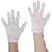 Protective Industrial 98-740/L Nylon Tricot Two Piece Economy Style Men's Glove Liner, 9-3/32" Length, Large, White (Pack of 12)