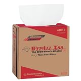 Kimberly-Clark Professional 41048 Wypall X80 Scott Cloth Popup White (5box/Cs)