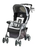 Peg Perego Aria Light Weight One Hand Fold Stroller in Ice
