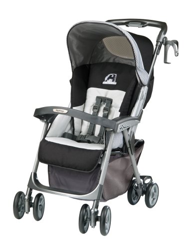 Peg Perego Aria Light Weight One Hand Fold Stroller in Ice