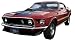 1969 Ford Mustang Mach I Wallpaper Border and Murals: Ford Mustang 1969 Mach I Peel and Stick Car Wa