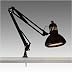 Grandrich G-2540 BLK Swing Arm Architects Lamp in Black