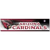 NFL Football Arizona Cardinals Bumper Sticker (2-Pack)