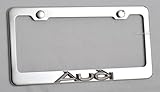 Audi License Plate Frame Chrome New