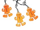 Review Kurt Adler  / 10-Piece Gingerbread Man Novelty Christmas Light Set