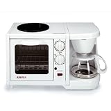 Review Aroma  / Aroma ABT-103 3-in-1 Toaster Oven Griddle and Coffee Maker White
