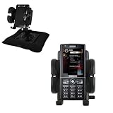 Samsung SGH-i550 Car Bean Bag Dash & Windshield Holder - Gomadic Brand