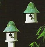 Copper-Top Birdhouse - small (White) (14