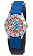 Disney Kids' D007S501 Mickey Mouse and Friends Time Teacher Blue Velcro Watch